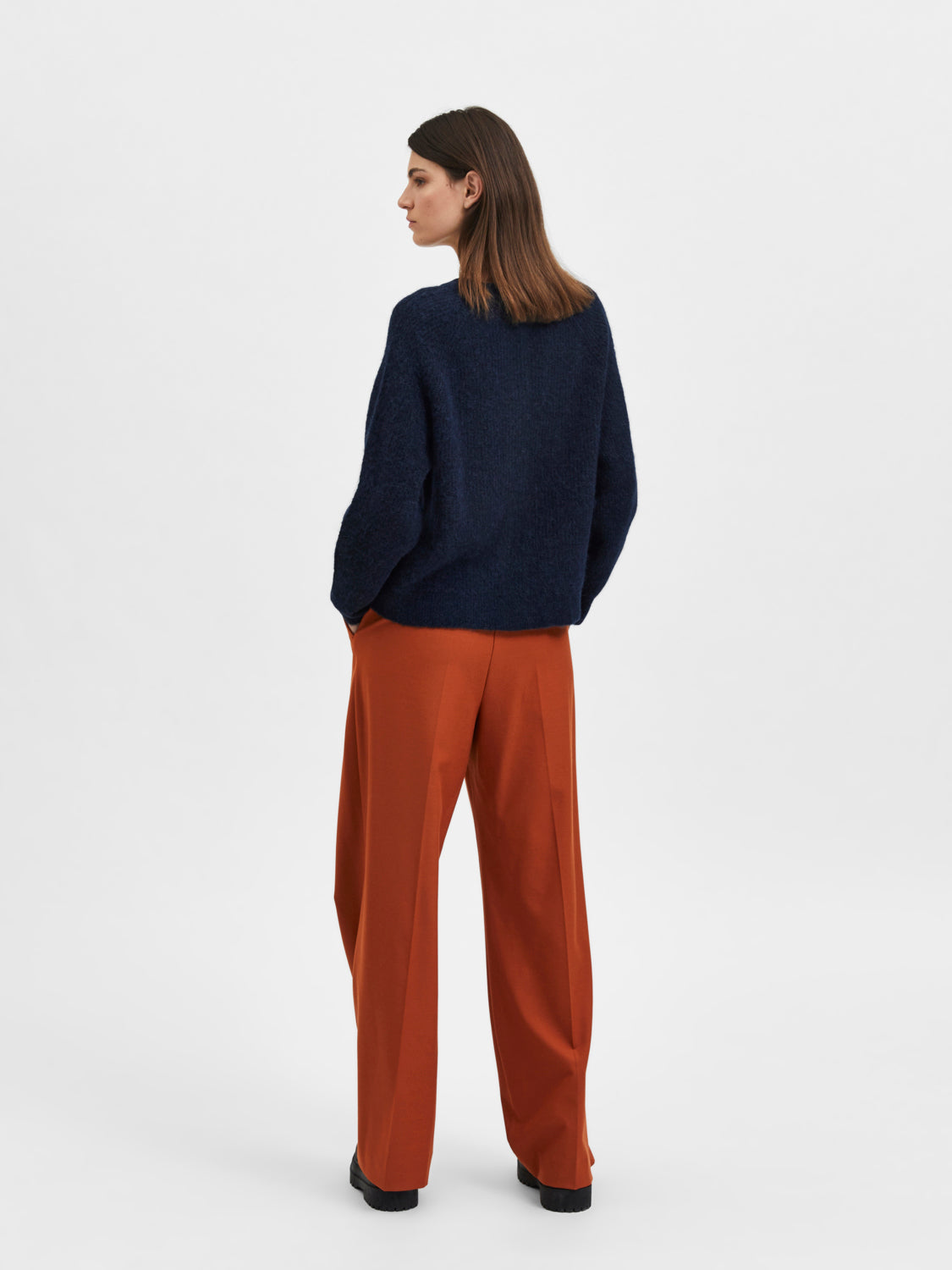 SLFLULU Cardigan - Dark Sapphire